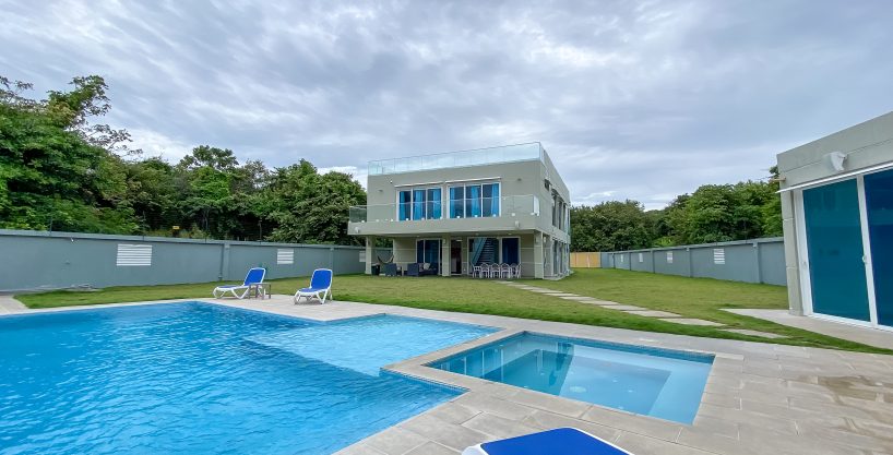 Casa de playa con piscina